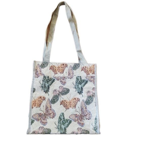 Bags Vintage Butterfly Embroidered Tote Bag Poshmark